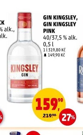GIN KINGSLEY, GIN KINGSLEY PINK