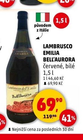 LAMBRUSCO EMILIA BELL'AURORA