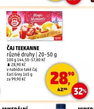 ČAJ TEEKANNE různé druhy