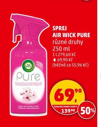 SPREJ AIR WICK PURE 250 ml
