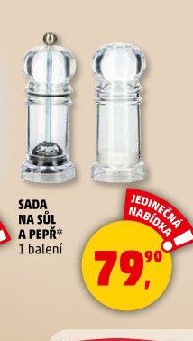 Sada na sůl a pepř