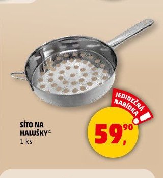 Síto na halušky