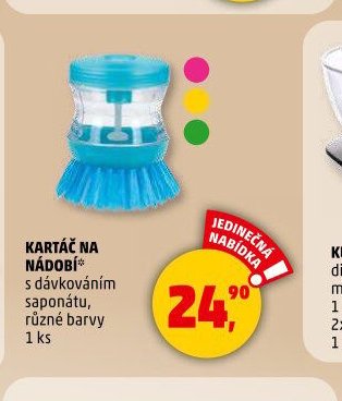 Kartáč na nádobí