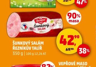 Šunkový salám Řezníkův talíř 350 g