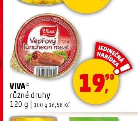 VIVA různé druhy