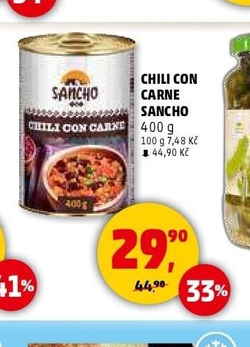CHILI CON CARNE SANCHO