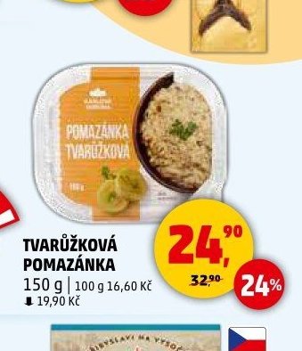 TVARŮŽKOVÁ POMAZÁNKA 150 g