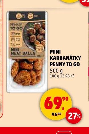 MINI KARBANÁTKY PENNY TO GO