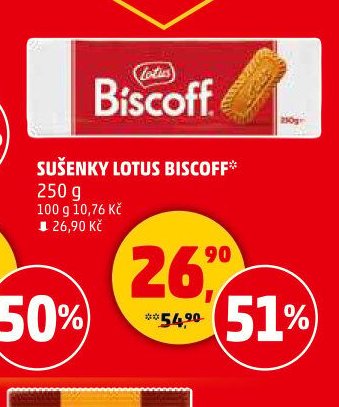 SUŠENKY LOTUS BISCOFF
