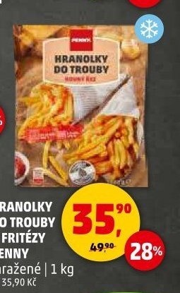 HRANOLKY DO TROUBY A FRITÉZY PENNY