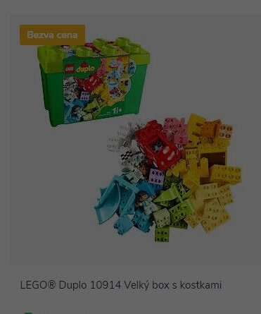 LEGO® Duplo 10914 Velký box s kostkami