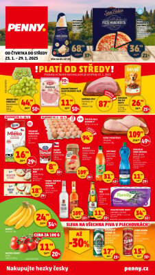 aktuální leták Penny Market 23.1.2025-29.1.2025