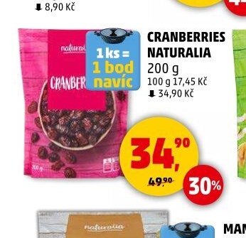 CRANBERRIES NATURALIA