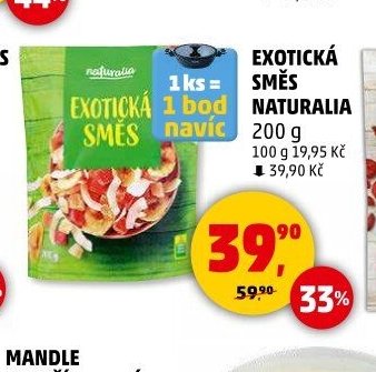 EXOTICKÁ SMĚS NATURALIA