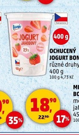OCHUCENÝ JOGURT BONI