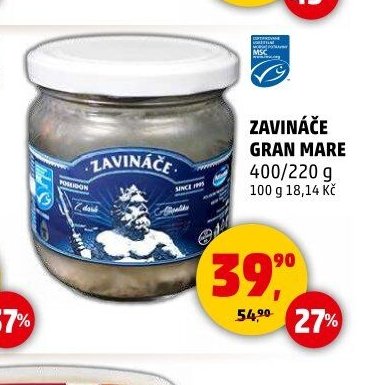Zavináče Gran Mare 400/220 g