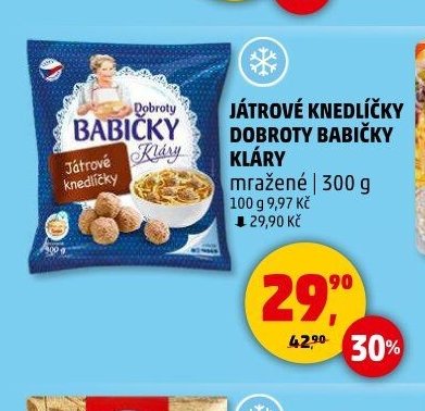 JÁTROVÉ KNEDLÍČKY DOBROTY BABIČKY KLÁRY