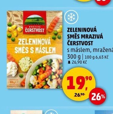 ZELENINOVÁ SMĚS MRAZIVÁ ČERSTVOST
