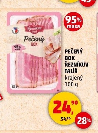 PEČENÝ BOK ŘEZNÍKŮV TALÍŘ krájený 100 g