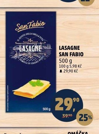 LASAGNE SAN FABIO