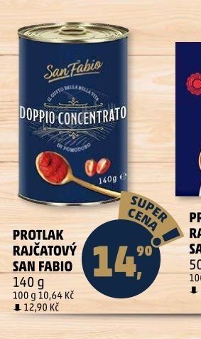 PROTLAK RAJČATOVÝ SAN FABIO 140 g
