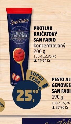 PROTLAK RAJČATOVÝ SAN FABIO koncentrovaný 200 g
