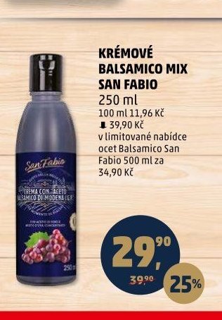 KRÉMOVÉ BALSAMICO MIX SAN FABIO 250 ml