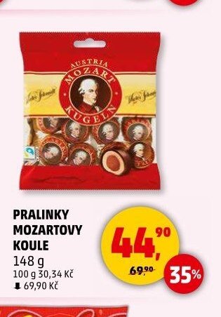 PRALINKY MOZARTOVY KOULE