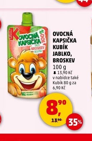 OVOCNÁ KAPSIČKA KUBÍK