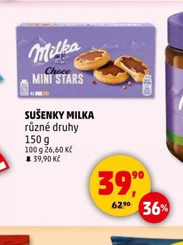 Sušenky Milka