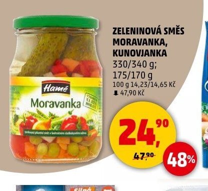 Zeleninová směs Moravanka, Kunovjanka