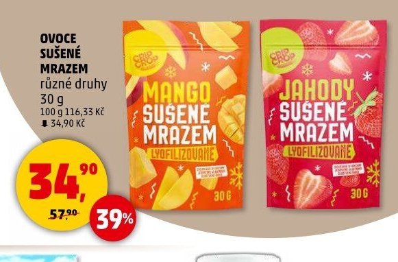 Ovoce sušené mrazem