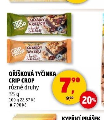 Oříšková tyčinka Crip Crop