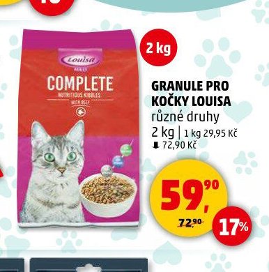 GRANULE PRO KOČKY LOUISA