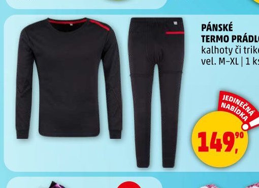 PÁNSKÉ TERMO PRÁDLO*