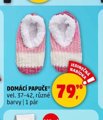 DOMÁCÍ PAPUČE*