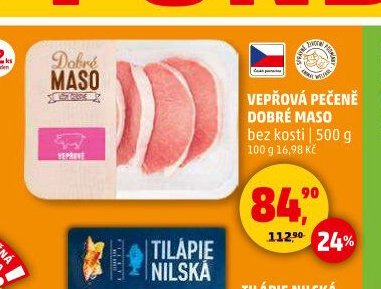 Vepřová pečeně Dobré maso