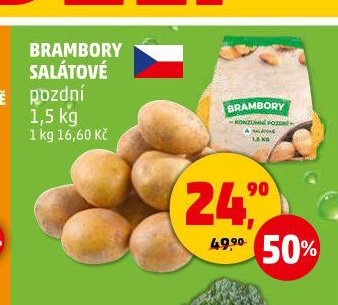 Brambory salátové