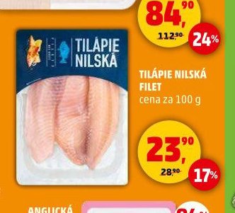 Tilápie nilská filet