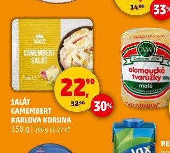Salát Camembert Karlova Koruna