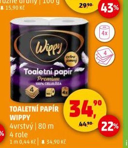Toaletní papír Wippy