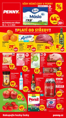 aktuální leták Penny Market 30.1.2025-5.2.2025