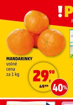 Mandarinky volné
