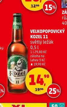 Velkopopovický Kozel 11 0,5 l