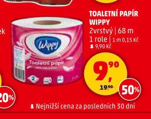Toaletní papír Wippy 1 role