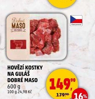 HOVĚZÍ KOSTKY NA GULÁŠ