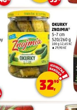 OKURKY ZNOJMIA