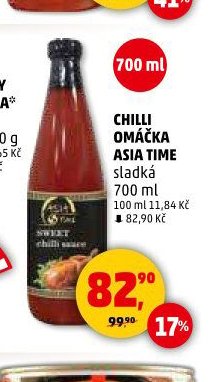 CHILLI OMÁČKA ASIA TIME