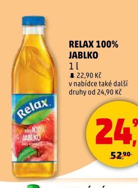 RELAX 100% JABLKO 1 l