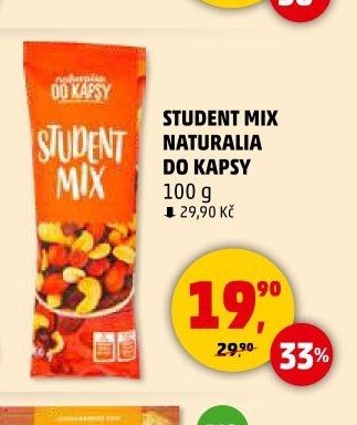 STUDENT MIX NATURALIA DO KAPSY 100 g